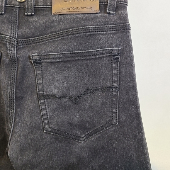 Playback Jeans Womens Size 30 Straight Leg Slight Stretch Grey/Black - Picture 7 of 16